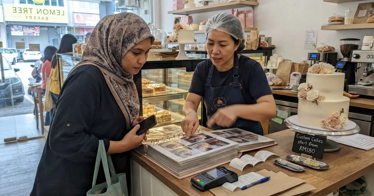 Custom birthday cake prices in Puchong and what changes the cost
