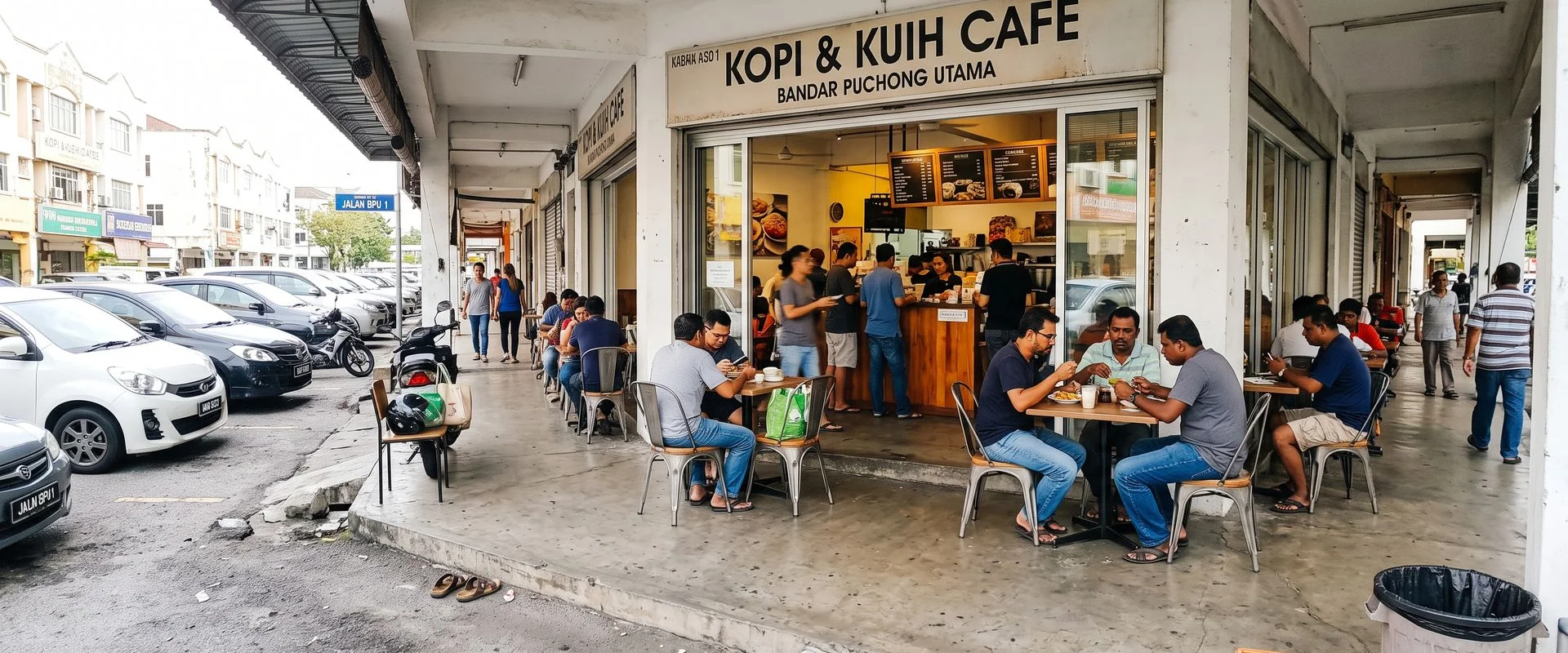 cafe in Bandar Puchong Utama, Puchong