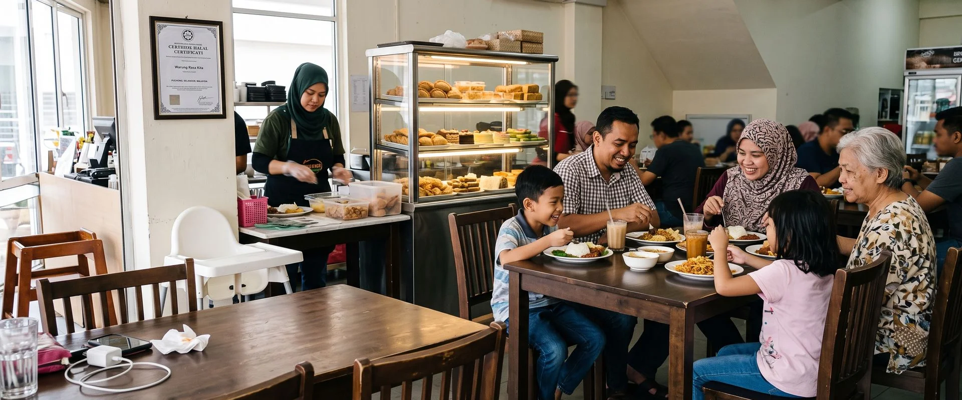 Halal / Muslim-Friendly Cafe