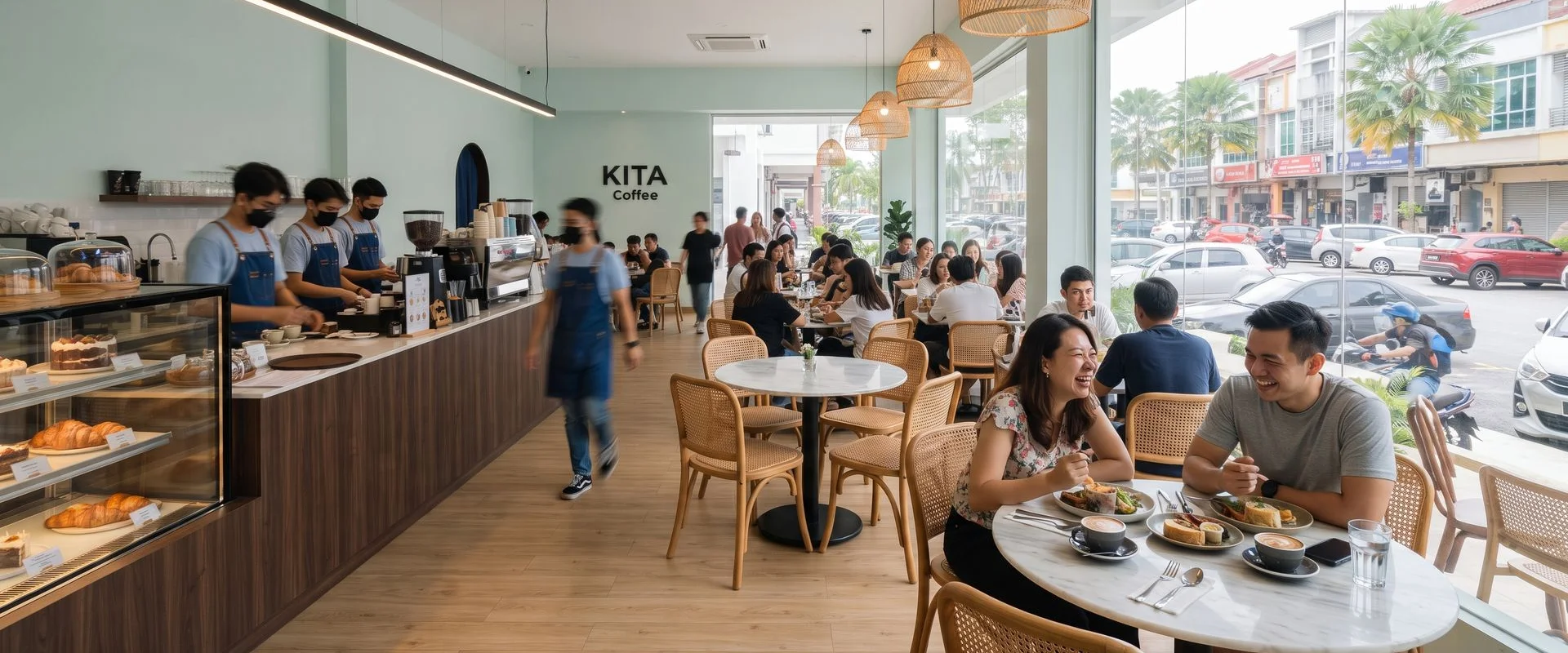 cafe in Puchong Utama, Puchong