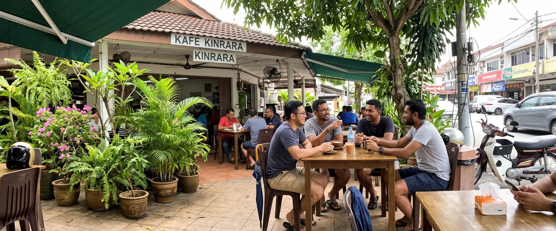 cafe in Taman Kinrara, Puchong